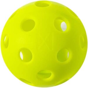 Franklin Sports X-26 Indoor Pickleballs - Indoor Court Pickleball Balls - 3 Pack, 12 Pack + Bulk 100 Pack of Pickleballs - USA Pickleball (USAPA) Approved Tournament Pickleballs - Multiple Colors