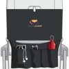 Airplane Pockets Airplane Tray Table Cover | Seat Back Organizer & Storage for Personal Items | Clean, Convenient, Expandable Pockets | Sanitary Travel Essentials for Flying | Media Pouch