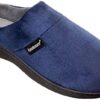 isotoner Men's Open Back Slipper with Memory Foam and Indoor/Outdoor Sole - Image 7
