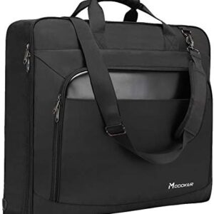 Modoker Suit Luggage Garment Bag with Shoulder Strap, Suit Carry on Bag Hanging Suitcase Garment Bags for Men Women Business Travel