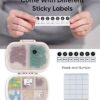 Daily Pill Organizer, 8 Compartments Portable Pill Case, Pill Box to Hold Vitamins, Cod Liver Oil（Khaki） - Image 3
