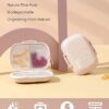 Daily Pill Organizer, 8 Compartments Portable Pill Case, Pill Box to Hold Vitamins, Cod Liver Oil（Khaki） - Image 7