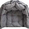 MacSports C932S-129 Padded Cushion Outdoor Folding Lounge Patio Club Chair, Gray - Image 5