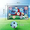 Enioyfly Soccer Game Set, Indoor Outdoor Games for Adults and Family Kids, Outdoor Play Equipment Indoor Soccer Set, Backyard Games, Outdoor Toys for Kids, Perfect Soccer Game Gift (59" * 39.4") - Image 6