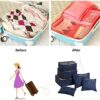 jealkip Travel Packing Cubes Lightweight,6 Set Luggage Organizers for Suitcase,Travel Accessories Bags for Clothes Shoes Electronics Cosmetics Toiletries Green - Image 7