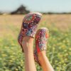 UIN Women's Fashion Floral Art Sneaker Painted Canvas Slip-On Ladies Travel Shoes - Image 5