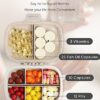 Daily Pill Organizer, 8 Compartments Portable Pill Case, Pill Box to Hold Vitamins, Cod Liver Oil（Khaki） - Image 5