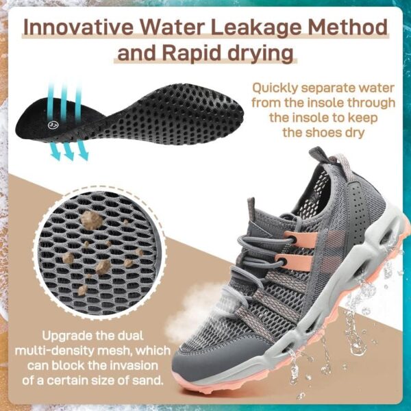 ziitop Women's Hiking Water Shoes Quick Dry Outdoor Sport Sneakers - Image 2