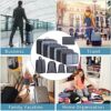 ExploreBliss Packing Cubes for Suitcases, Durable Packing Cubes for Travel, Foldable Suitcase Organizer Bags Set for Travel Accessories, Travel Bags Organizer for Luggage - Image 7