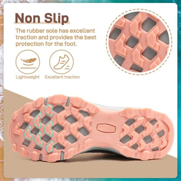 ziitop Women's Hiking Water Shoes Quick Dry Outdoor Sport Sneakers - Image 4